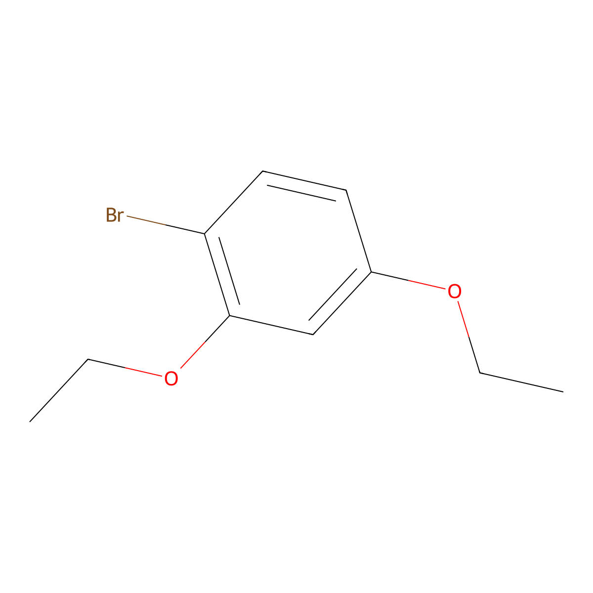 1-Bromo-2,4-diethoxybenzene molecular structure, CAS 121550-99-0
