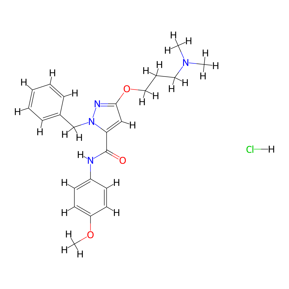 Cfm 1571 hydrochloride molecular structure, CAS 1215548-30-3