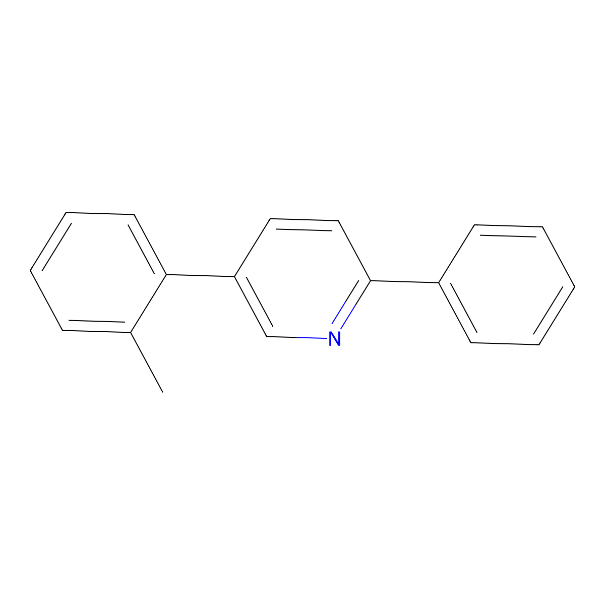 2-Phenyl-5-tolylpyridine molecular structure, CAS 1215556-58-3