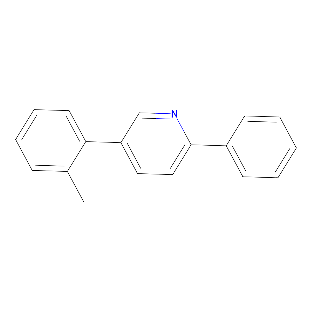 2-Phenyl-5-tolylpyridine molecular structure, CAS 1215556-58-3