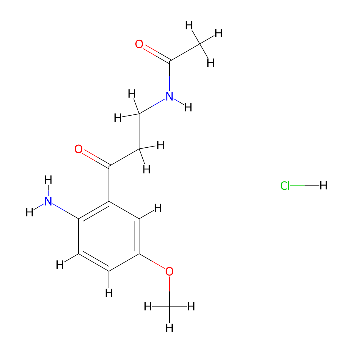 N-gamma-Acetyl-5-methoxykynurenamine Hydrochloride molecular structure, CAS 1215711-91-3