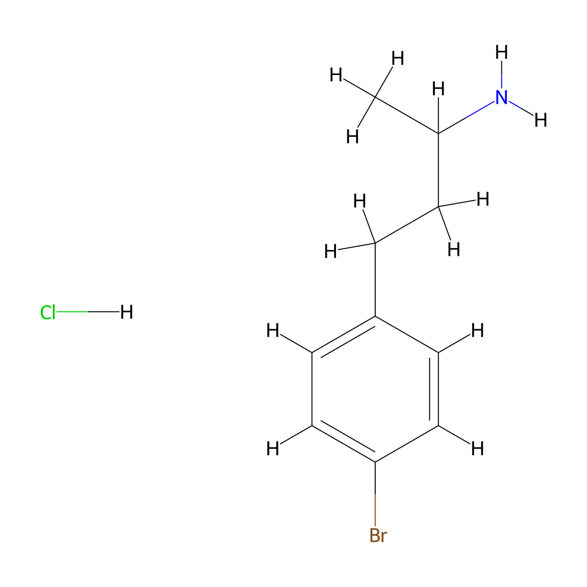 4-(4-Bromophenyl)butan-2-amine hydrochloride molecular structure, CAS 1215753-49-3