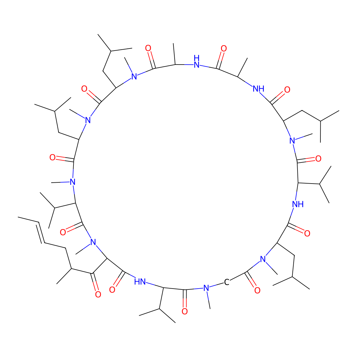 Valspodar molecular structure, CAS 121584-18-7