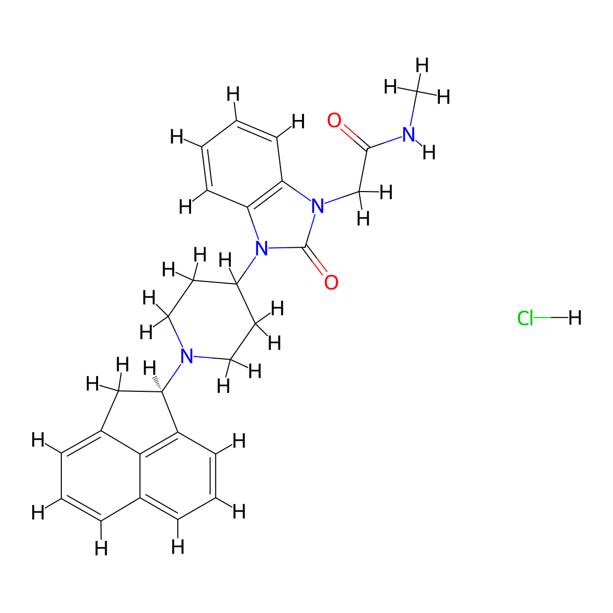 MT-7716 hydrochloride molecular structure, CAS 1215859-93-0