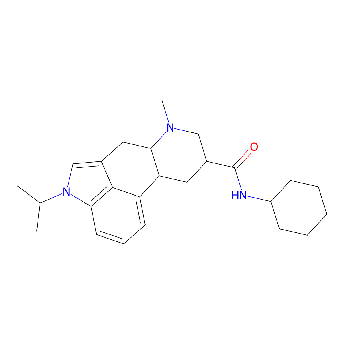 Amesergide molecular structure, CAS 121588-75-8