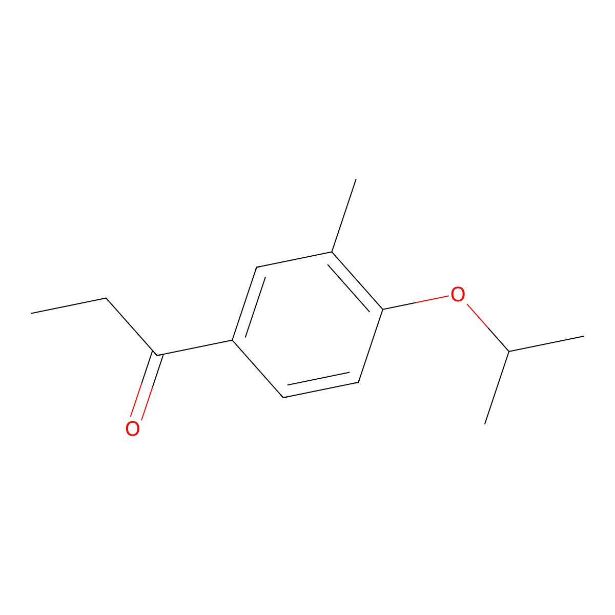 1-[3-Methyl-4-(1-methylethoxy)phenyl]-1-propanone molecular structure, CAS 1215904-28-1