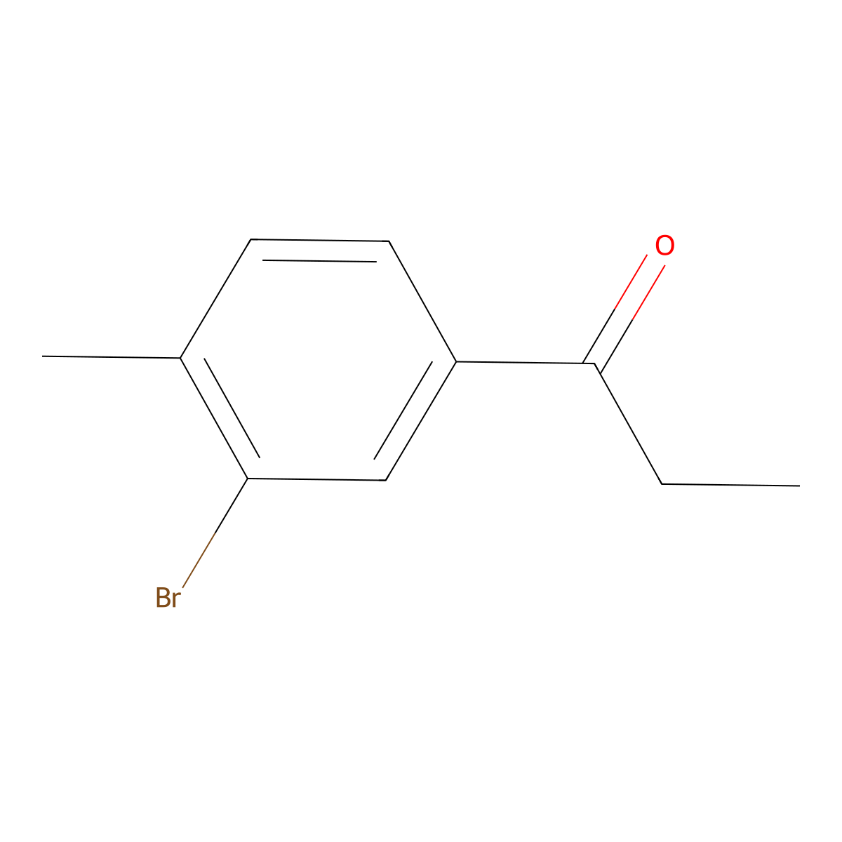 1-Propanone, 1-(3-bromo-4-methylphenyl)- molecular structure, CAS 1216065-71-2