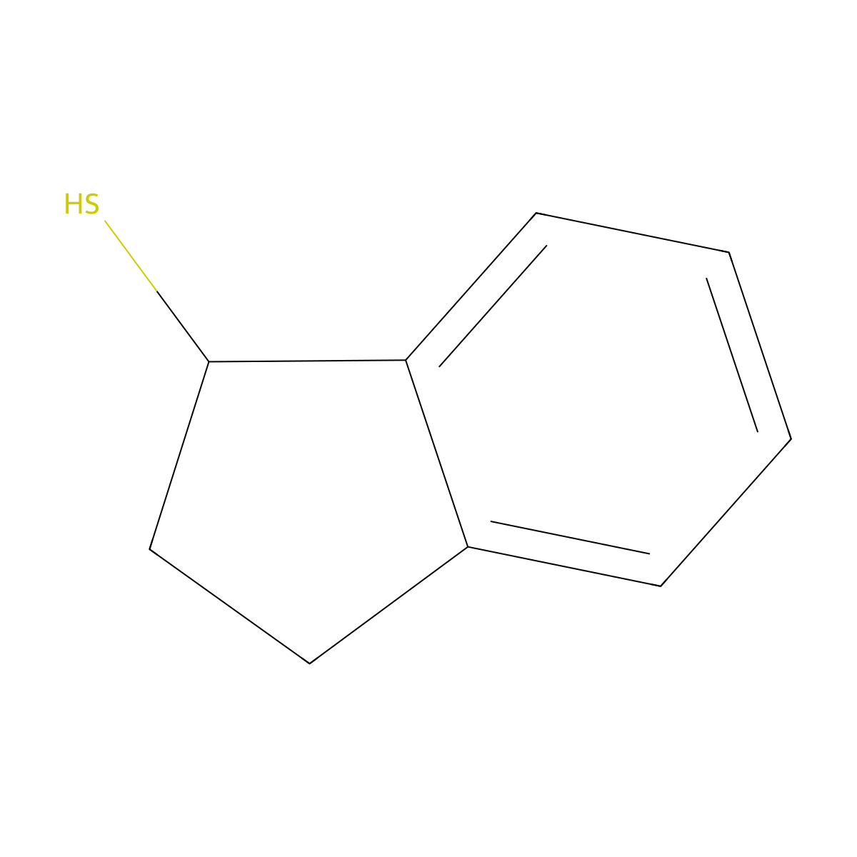 2,3-dihydro-1H-indene-1-thiol molecular structure, CAS 121607-77-0