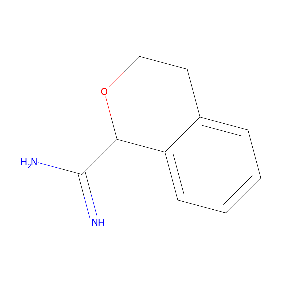 Isochromane-1-carboximidamide molecular structure, CAS 1216170-90-9