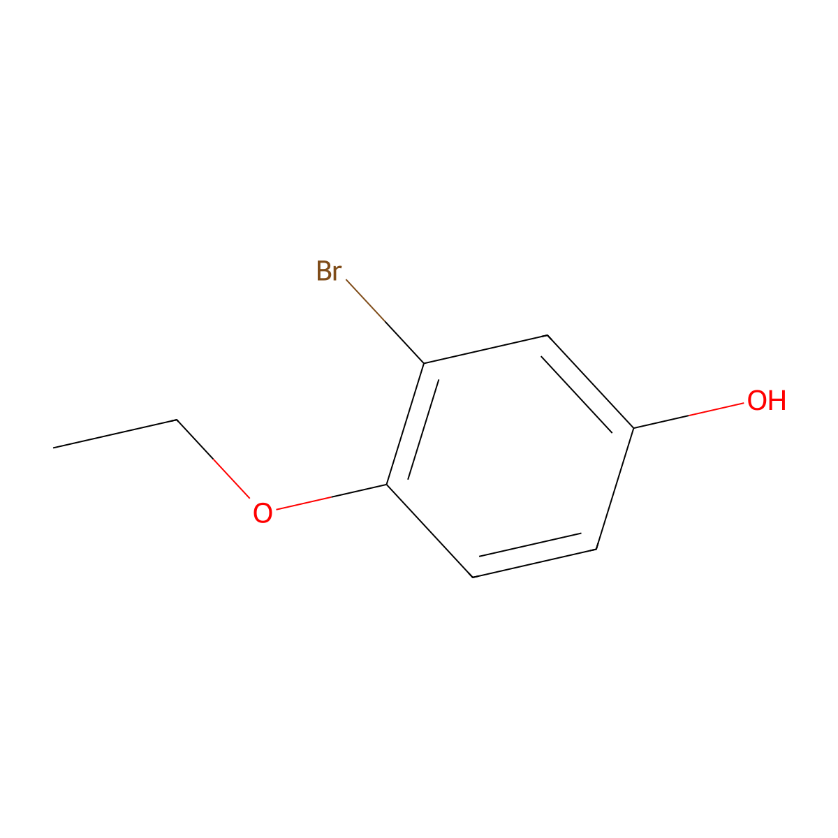 3-Bromo-4-ethoxy-phenol molecular structure, CAS 1216224-85-9