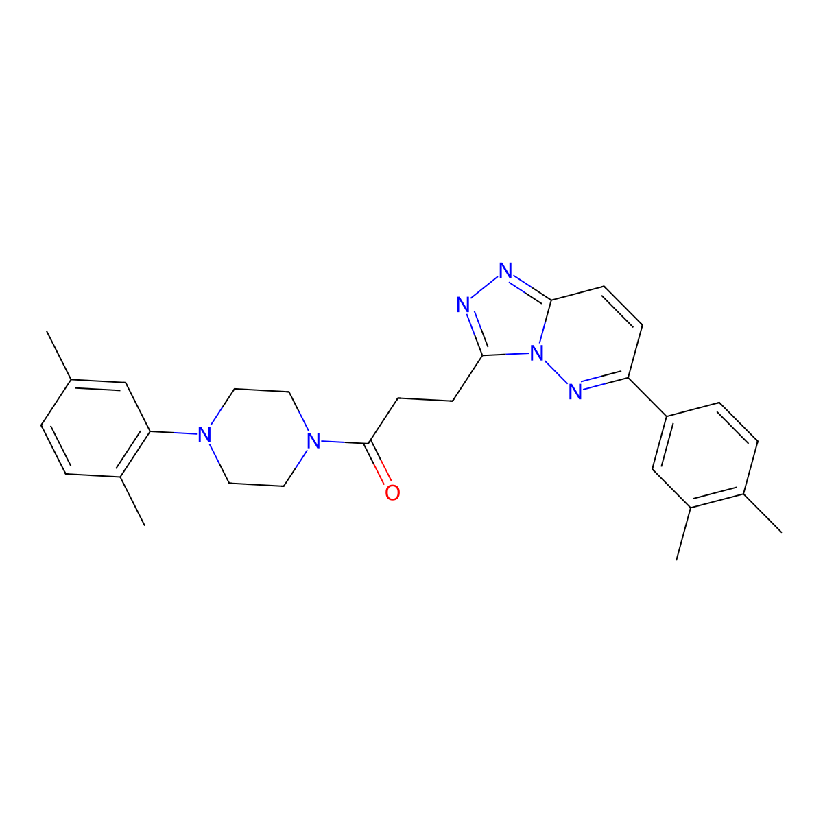 N-(4-chlorophenyl)-4-{2-[(3-ethoxypropyl)amino]-2-oxoethyl}-3-oxopiperazine-1-carboxamide molecular structure, CAS 1216547-75-9