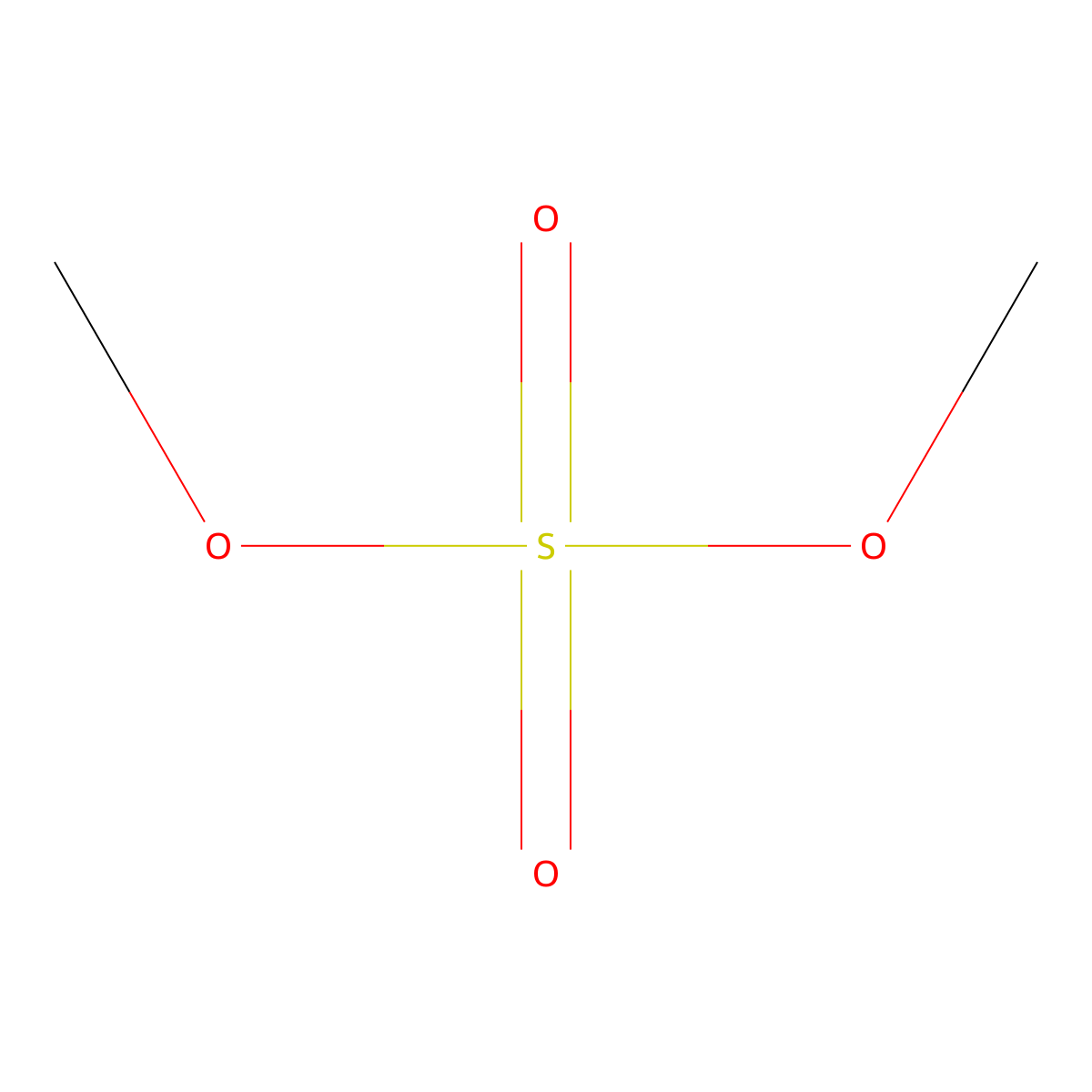 Dimethyl Sulfate molecular structure, CAS 1216599-58-4