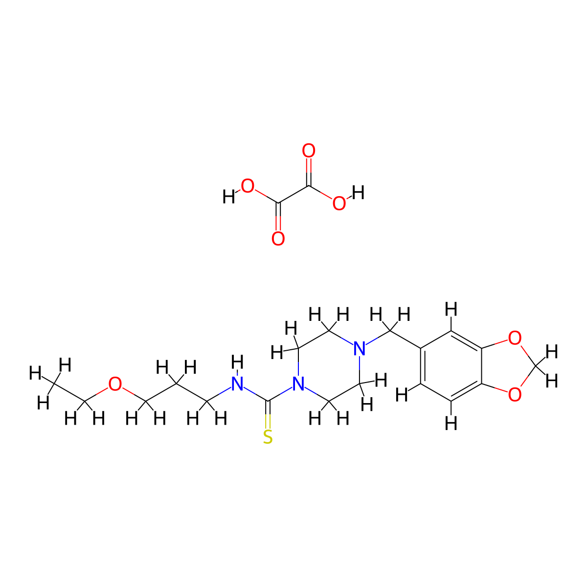 GJ071 oxalate molecular structure, CAS 1216676-34-4