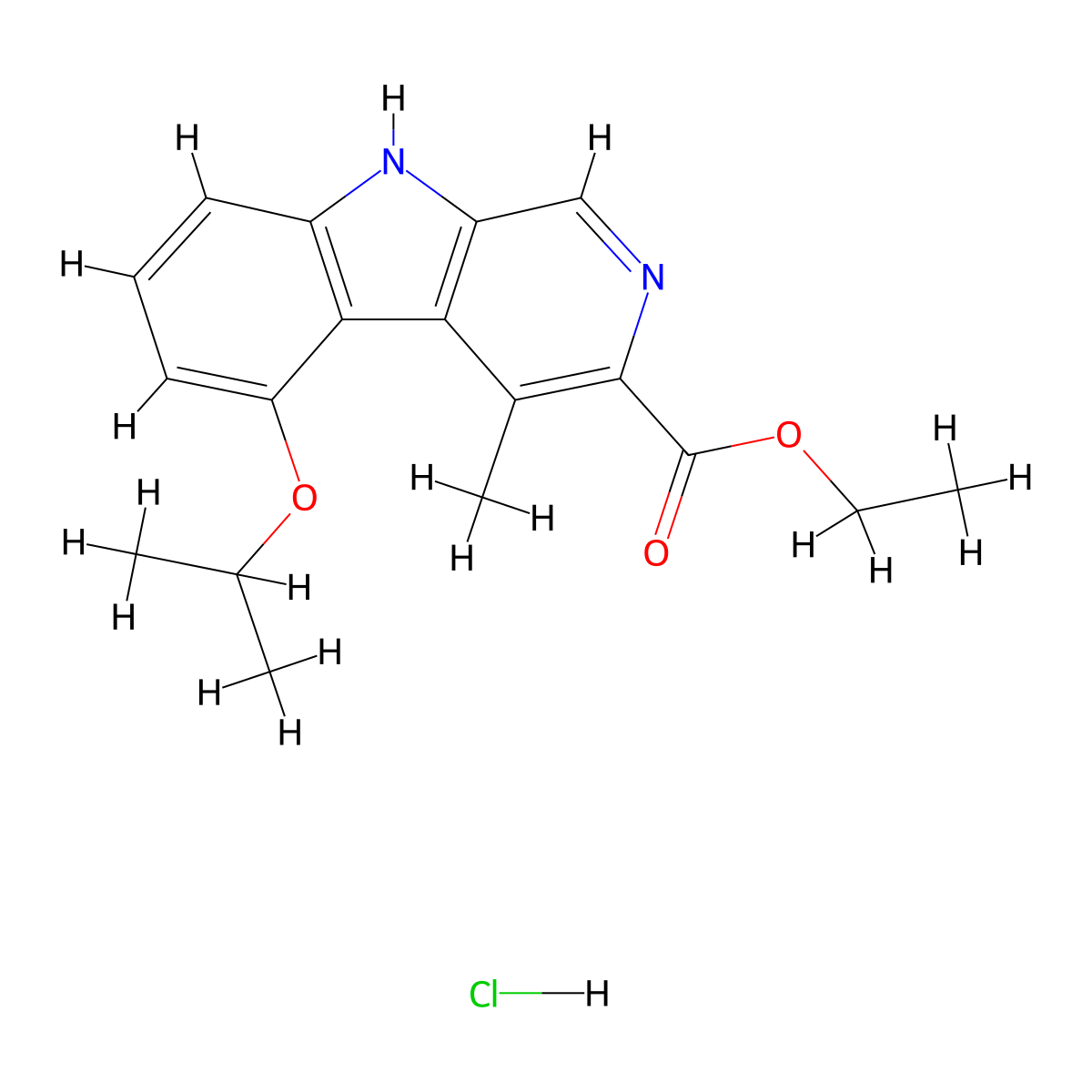 ZK 93426 Hydrochloride molecular structure, CAS 1216792-30-1