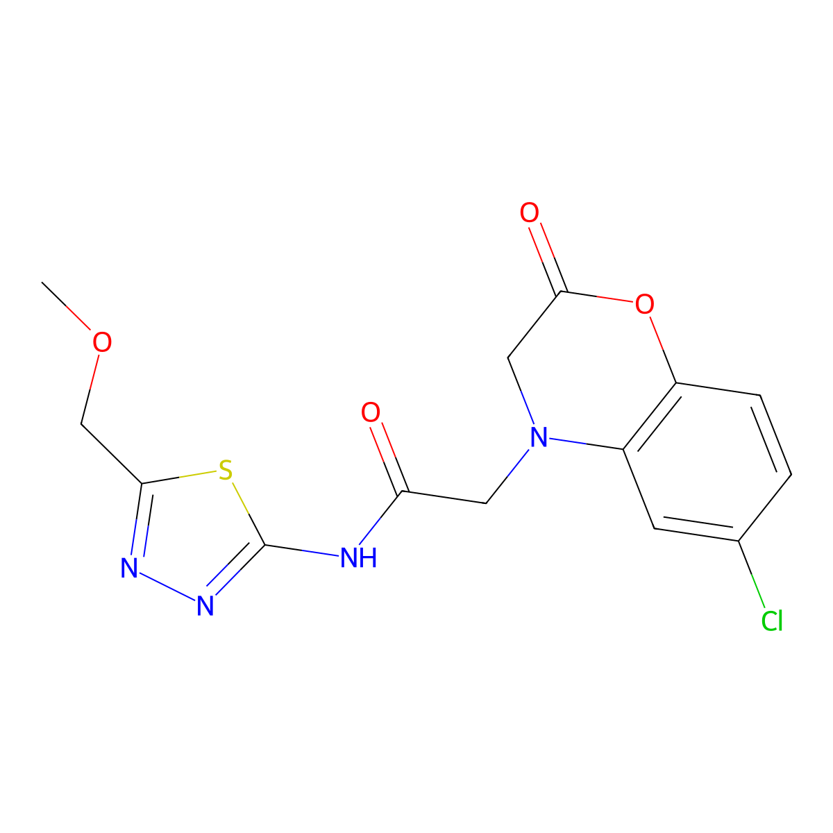 C14H13ClN4O4S molecular structure, CAS 1216835-65-2