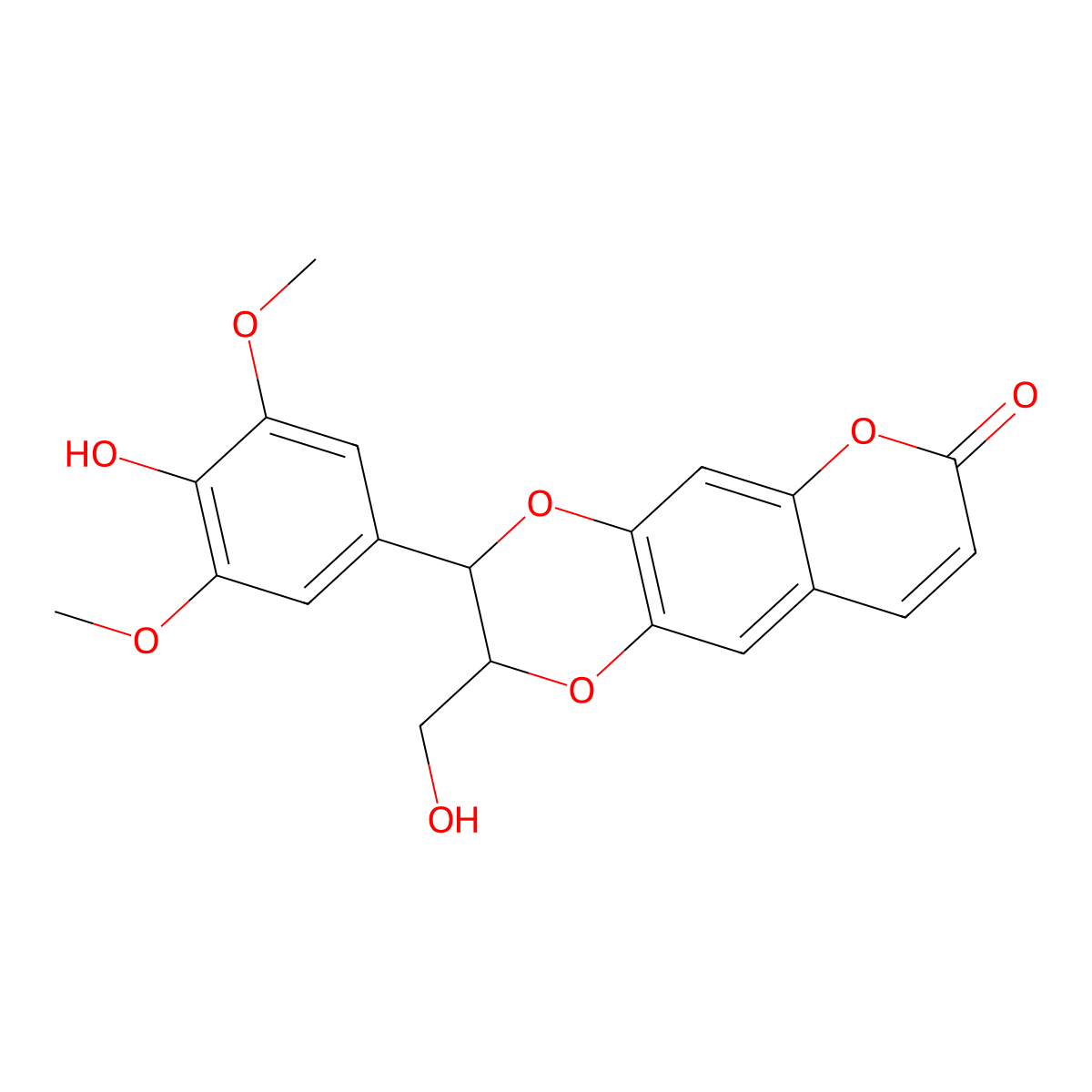 Moluccanin molecular structure, CAS 121700-26-3