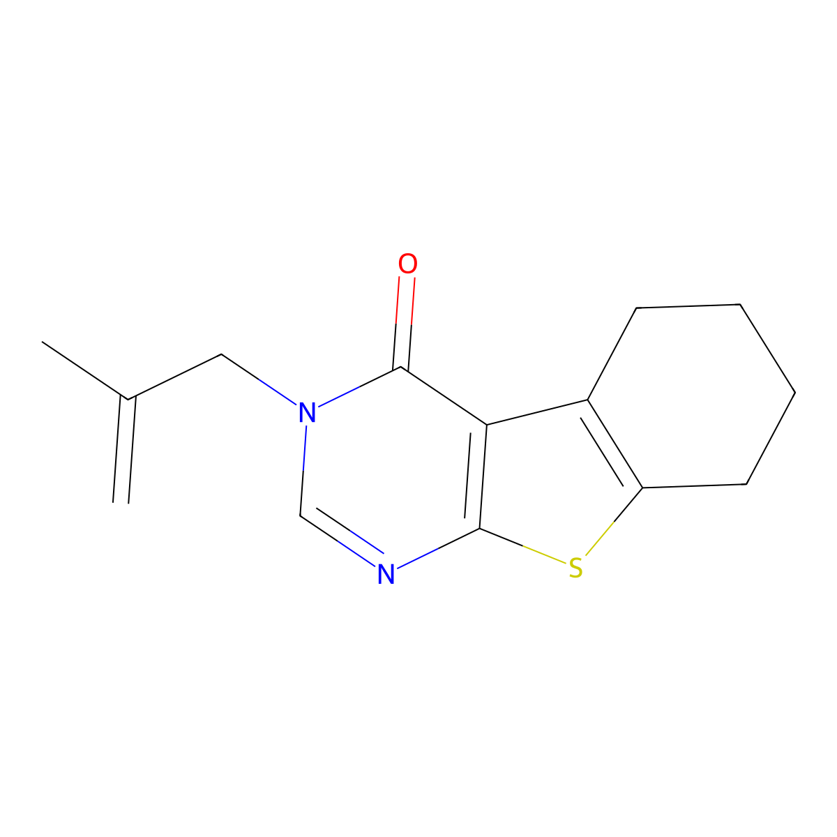 4-(2-Methylprop-2-en-1-yl)-8-thia-4,6-diazatricyclo[7.4.0.0^{2,7}]trideca-1(9),2(7),5-trien-3-one molecular structure, CAS 1217016-19-7