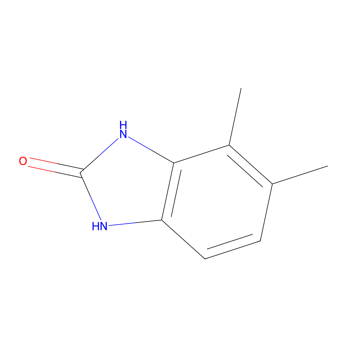 4,5-dimethyl-2,3-dihydro-1H-1,3-benzodiazol-2-one molecular structure, CAS 1217032-15-9