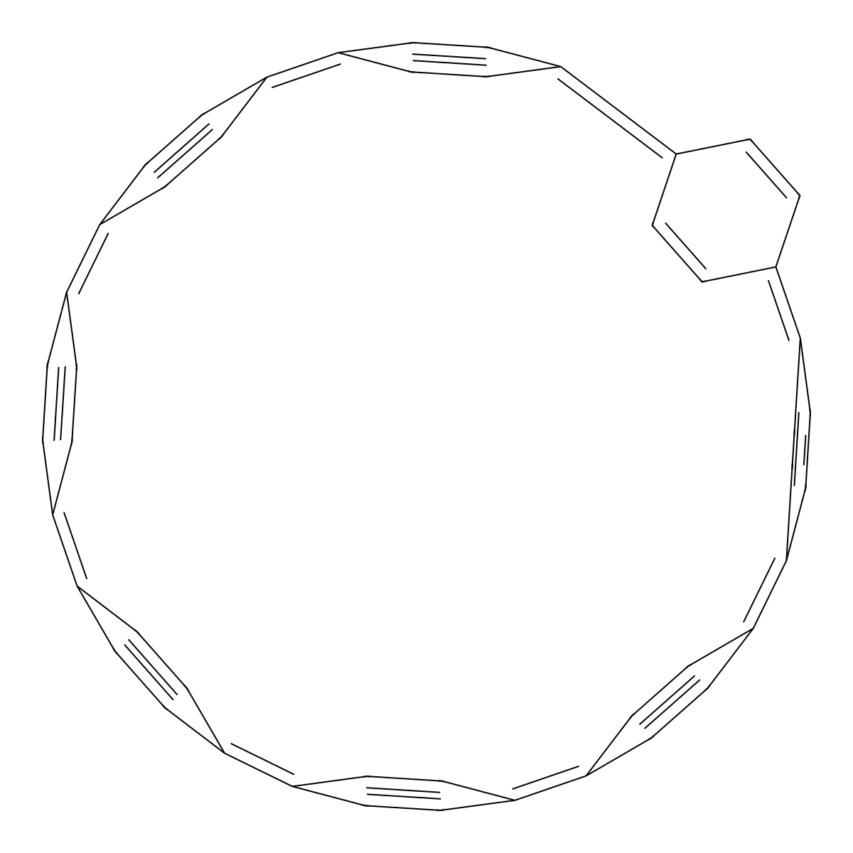 [8]Cycloparaphenylene molecular structure, CAS 1217269-85-6