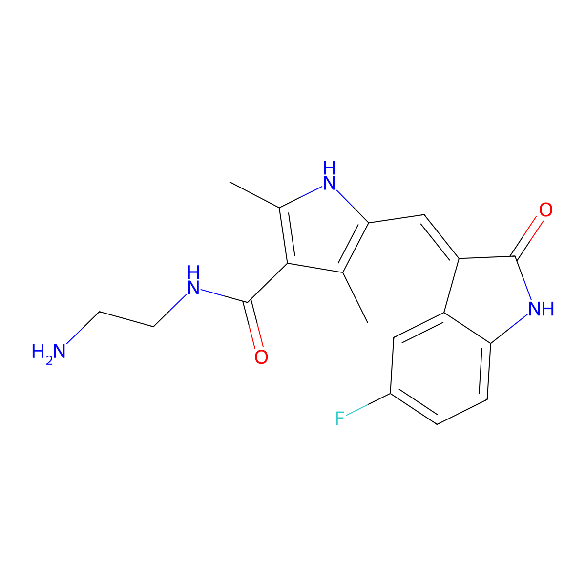 Sunitinib Impurity E molecular structure, CAS 1217294-71-7