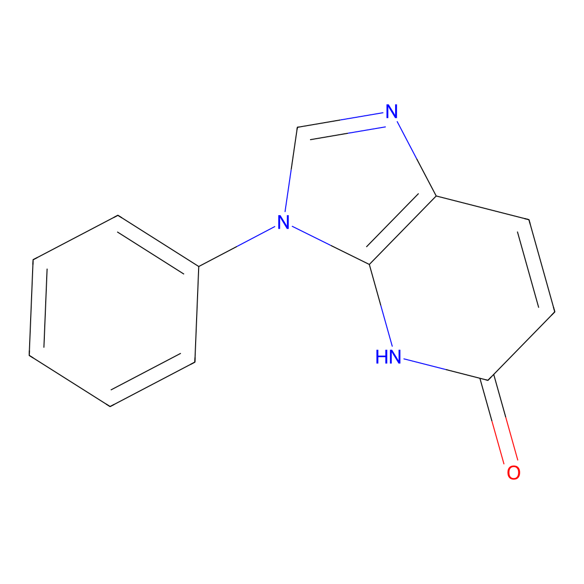 3-Phenyl-3H-imidazo[4,5-B]pyridin-5-OL molecular structure, CAS 1217348-25-8