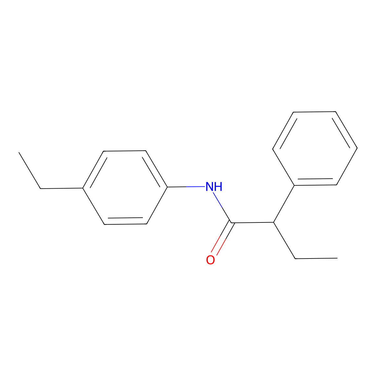N-(4-ethylphenyl)-2-phenylbutanamide molecular structure, CAS 121735-40-8