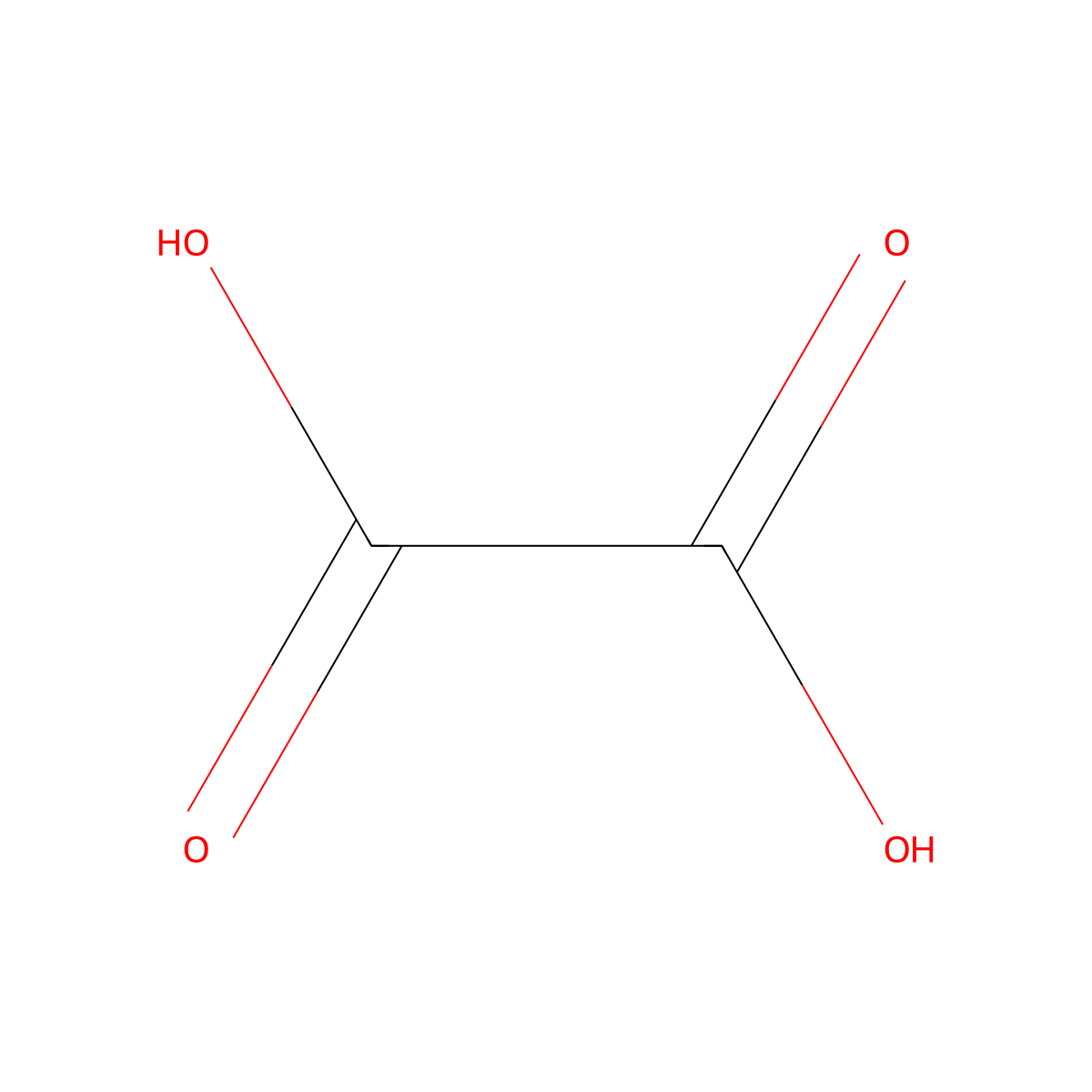 Oxalic Acid molecular structure, CAS 1217449-15-4