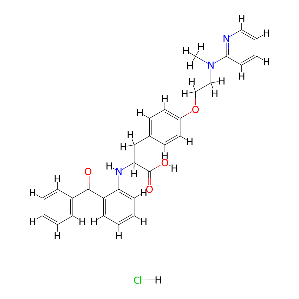 GW 1929 Hydrochloride molecular structure, CAS 1217466-21-1