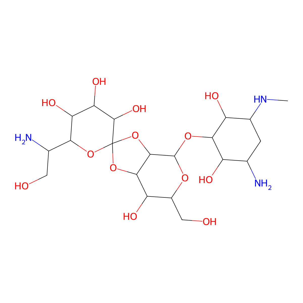 Hygromycin B from Streptomyces hygroscopicus molecular structure, CAS 1217468-11-5