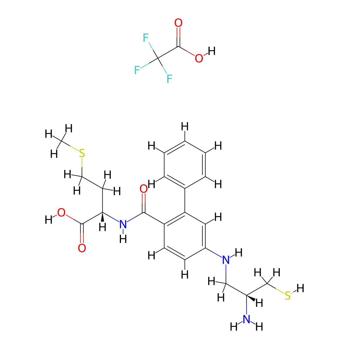 FTI-276 trifluoroacetate salt molecular structure, CAS 1217471-51-6
