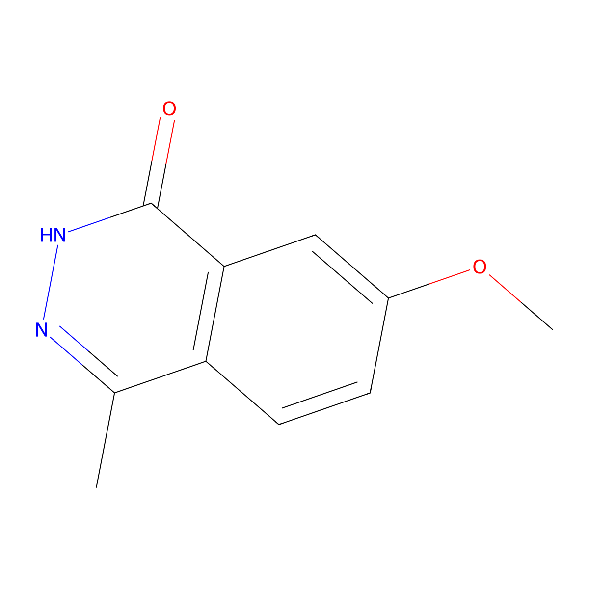 7-methoxy-4-methyl-2H-phthalazin-1-one molecular structure, CAS 1217472-07-5