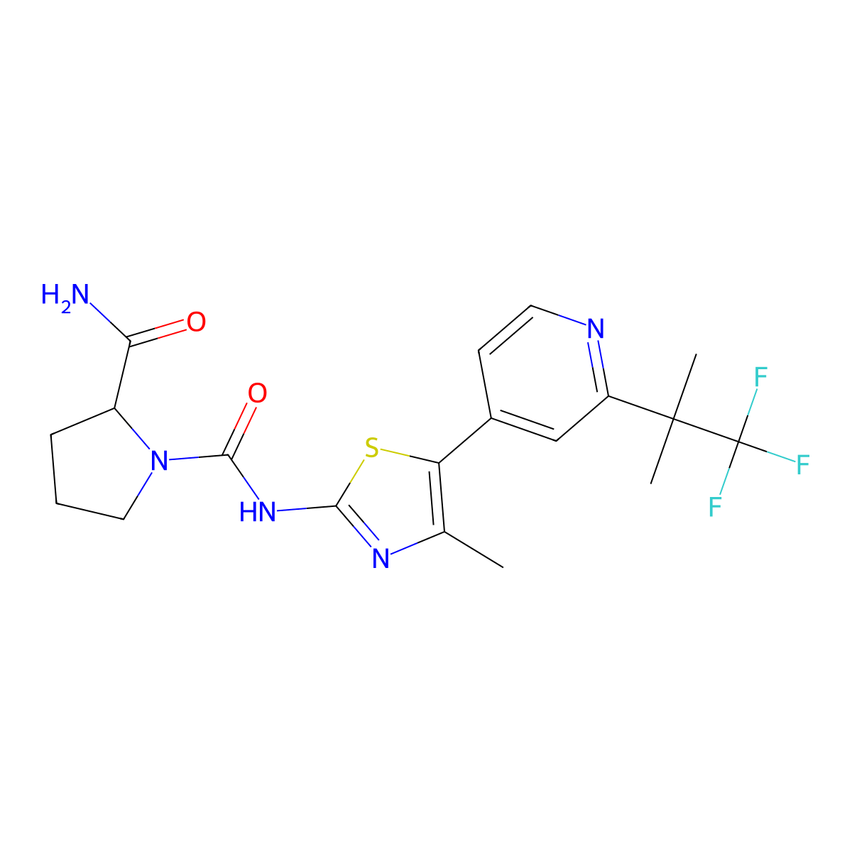 Alpelisib molecular structure, CAS 1217486-61-7