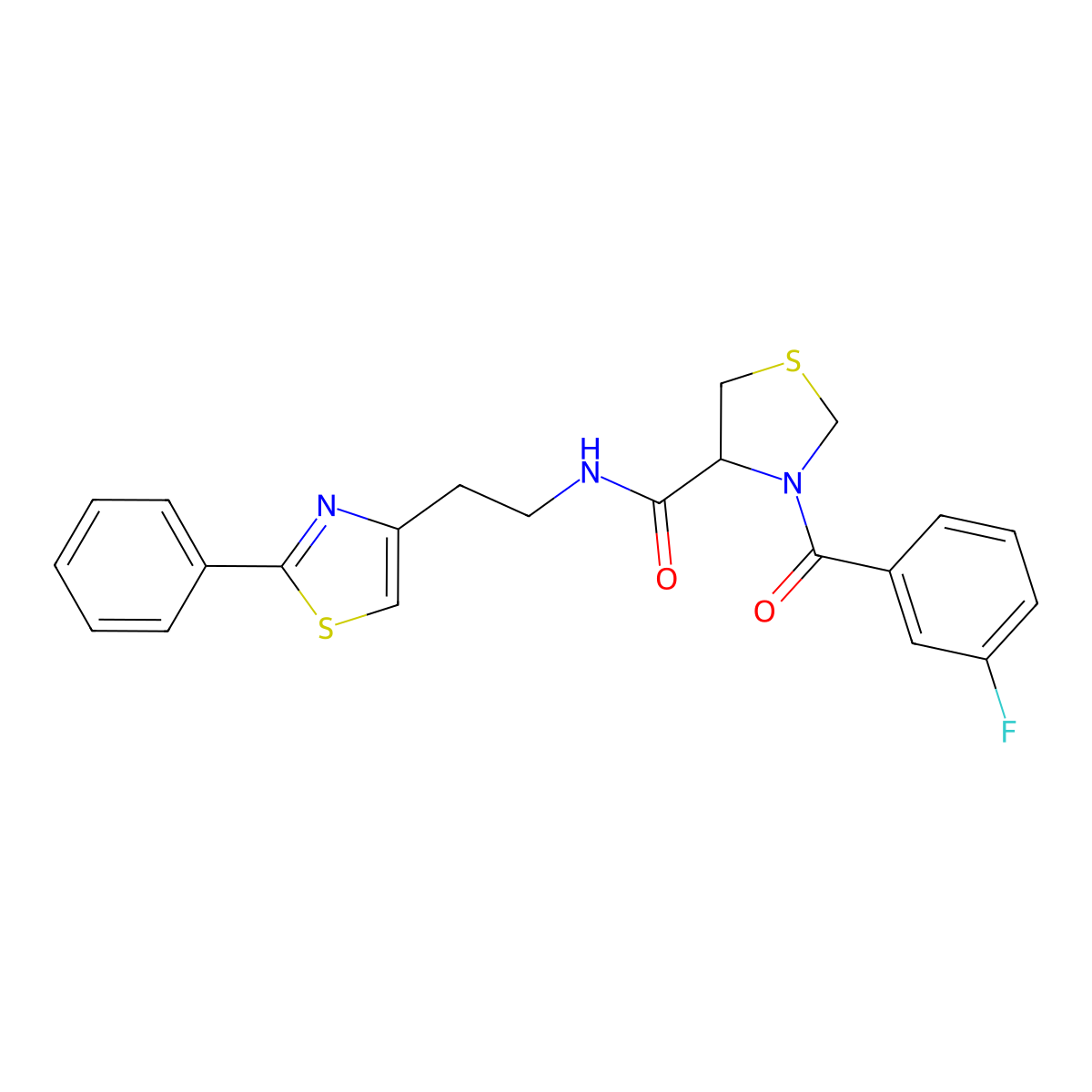 3-[3-(cycloheptylamino)-3-oxopropyl]-N-(4-fluorophenyl)piperidine-1-carboxamide molecular structure, CAS 1217631-75-8
