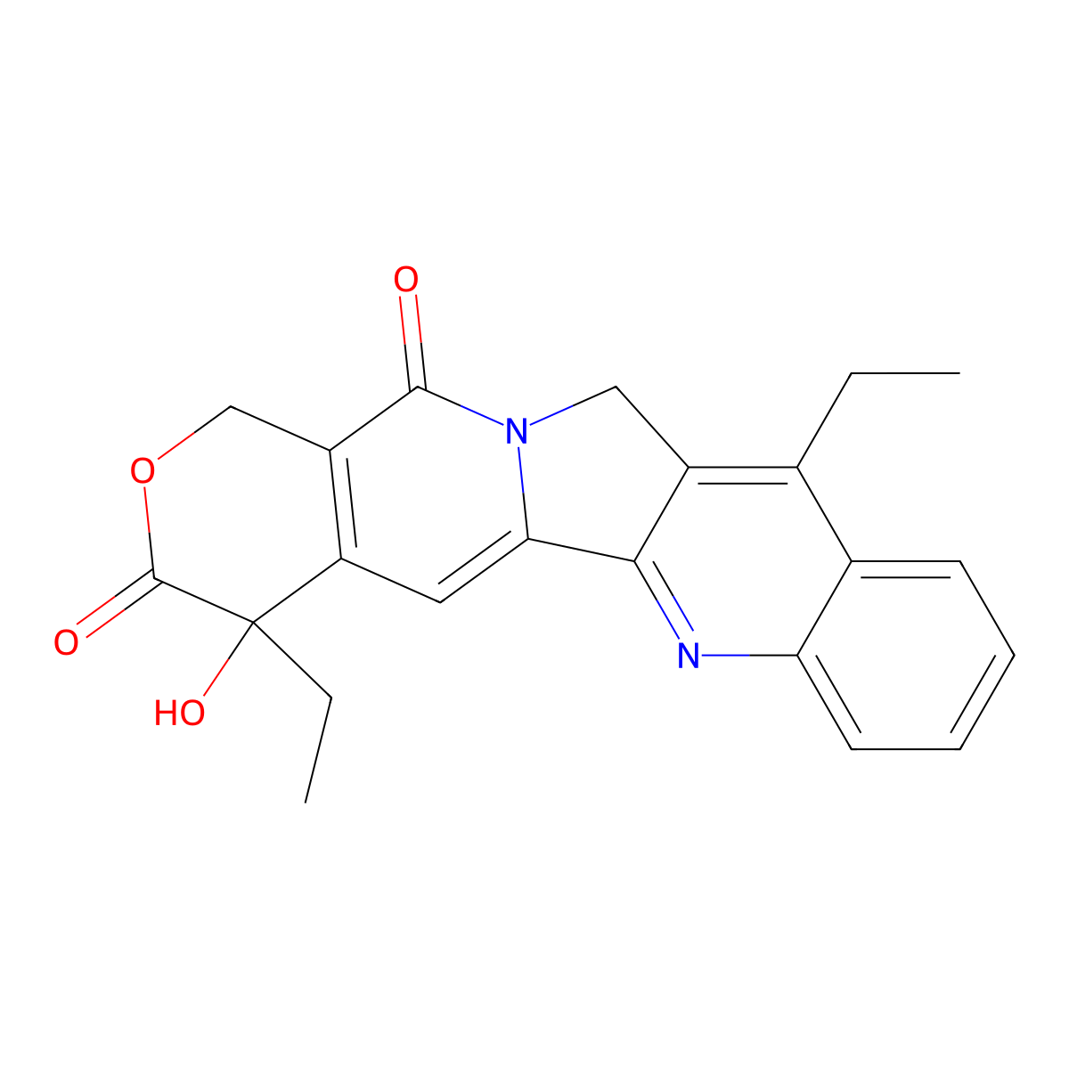 (R)-7-Ethyl Camptothecin molecular structure, CAS 1217633-65-2