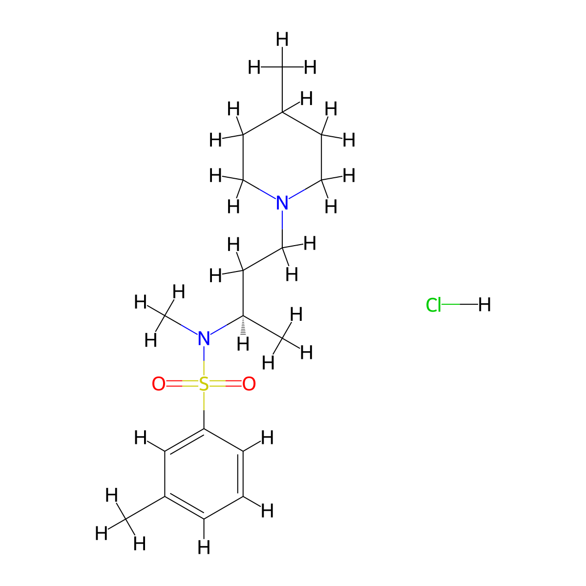 SB 258719 hydrochloride molecular structure, CAS 1217674-10-6