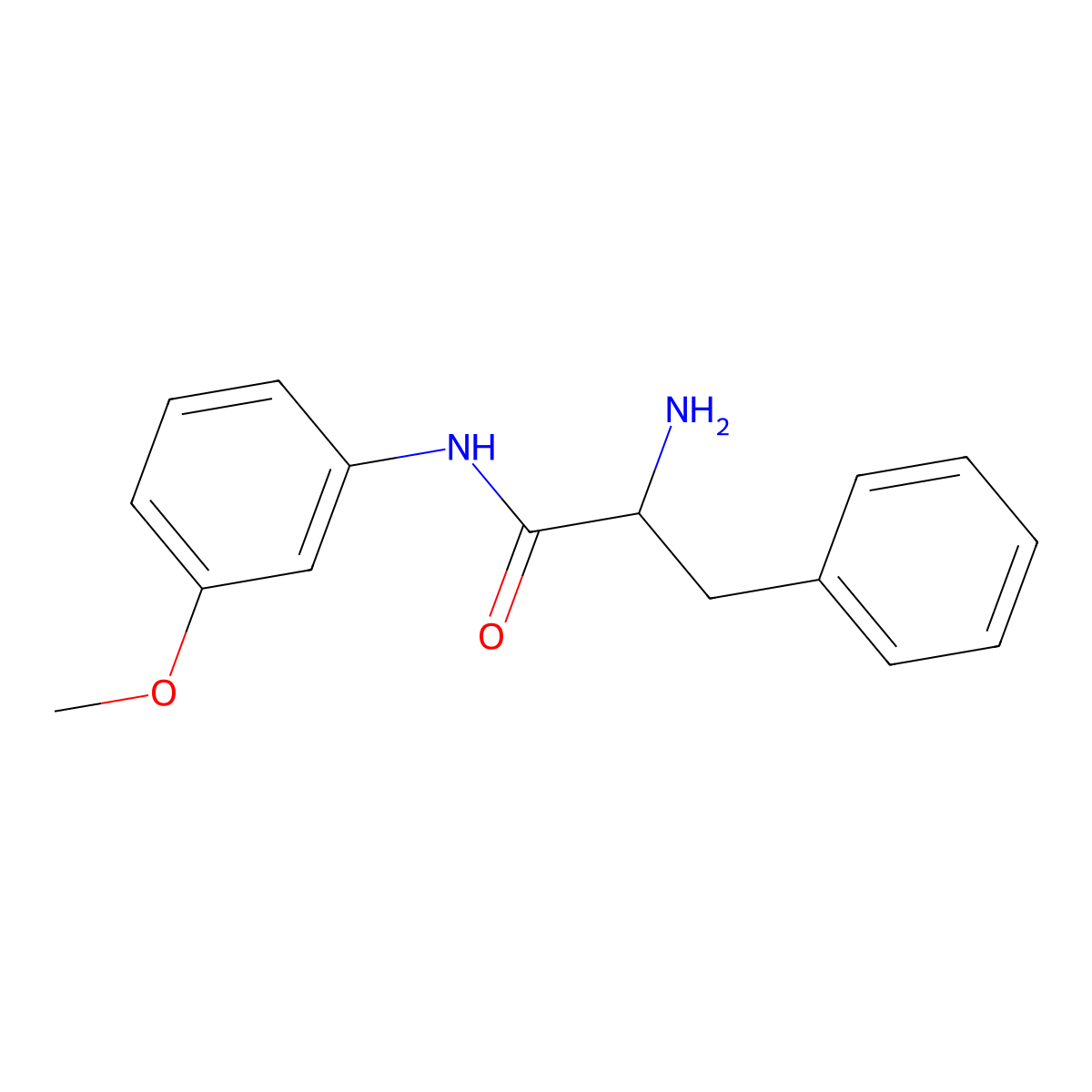 (S)-2-Amino-N-(3-methoxyphenyl)-3-phenylpropanamide molecular structure, CAS 1217714-95-8