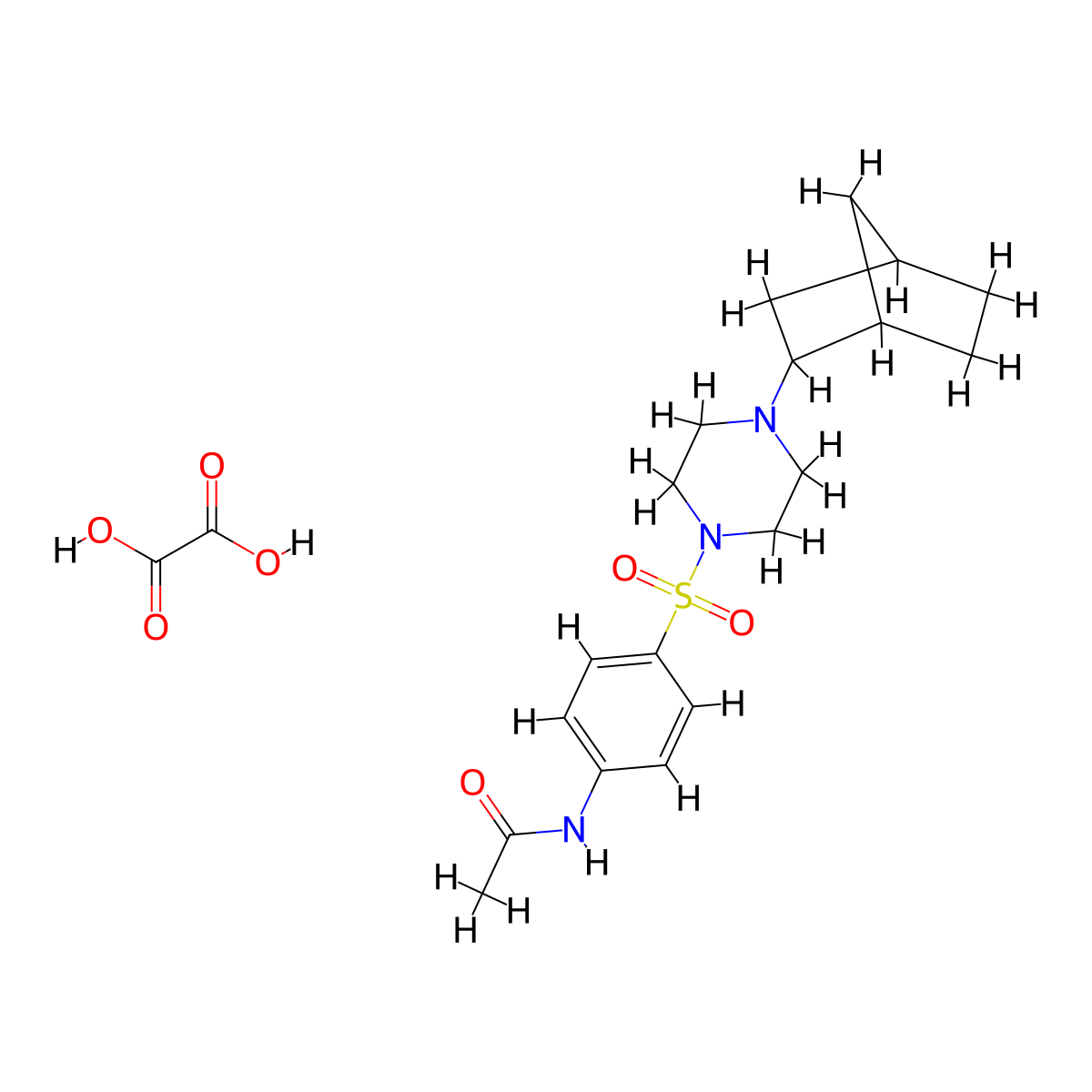 C21H29N3O7S molecular structure, CAS 1217722-66-1