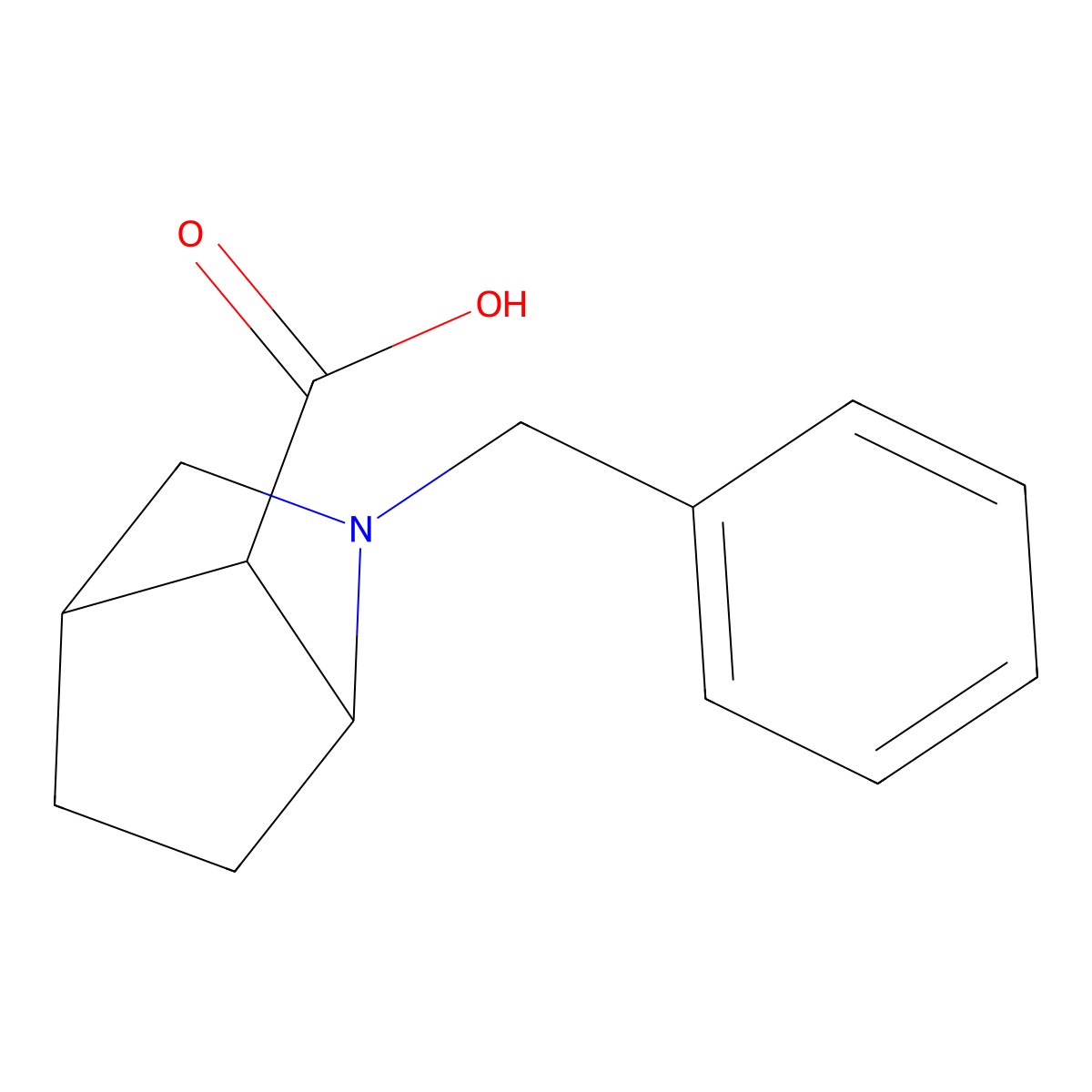 2-Benzyl-2-azabicyclo[2.2.1]heptane-7-carboxylic acid molecular structure, CAS 1217731-81-1