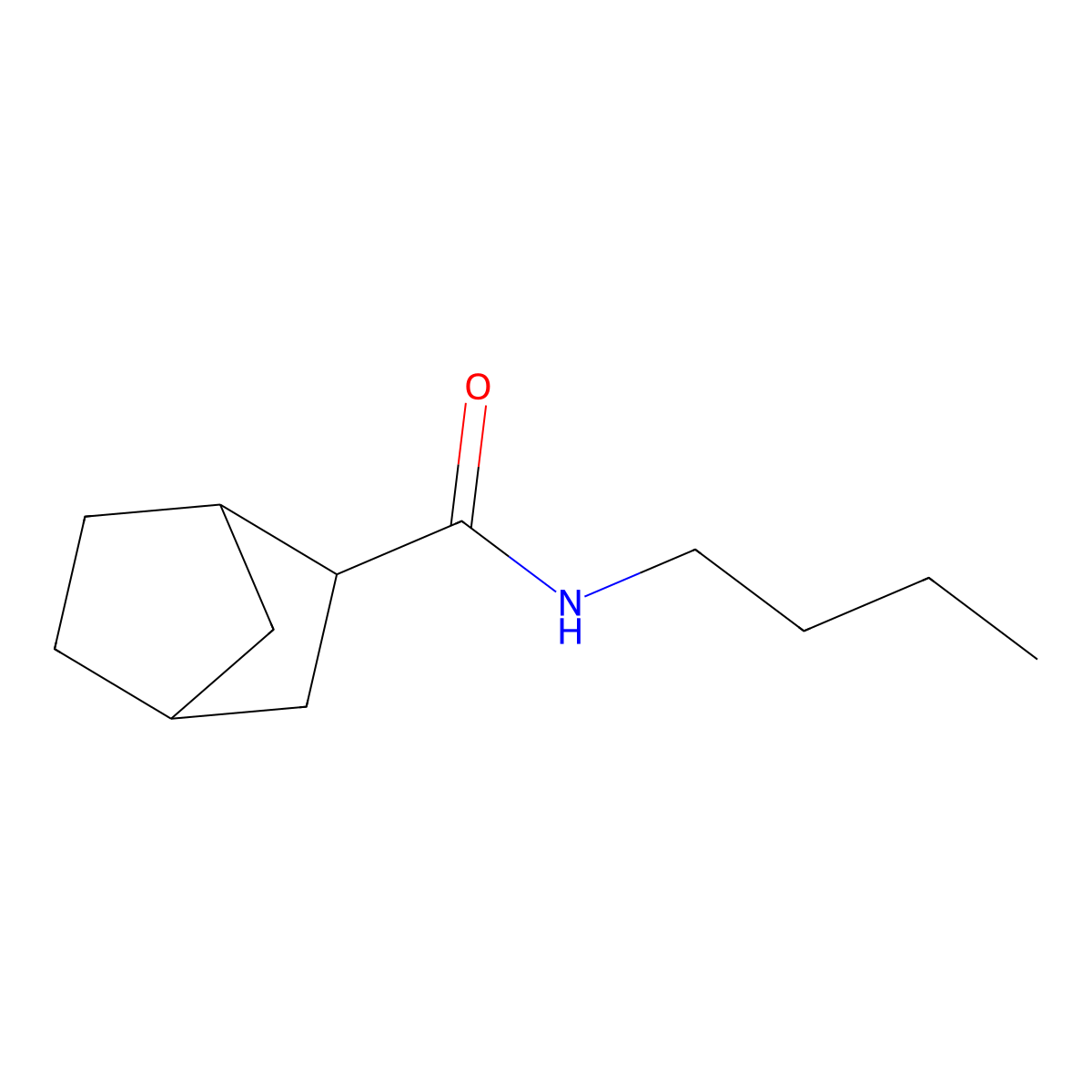 N-butylbicyclo[2.2.1]heptane-2-carboxamide molecular structure, CAS 1217736-47-4