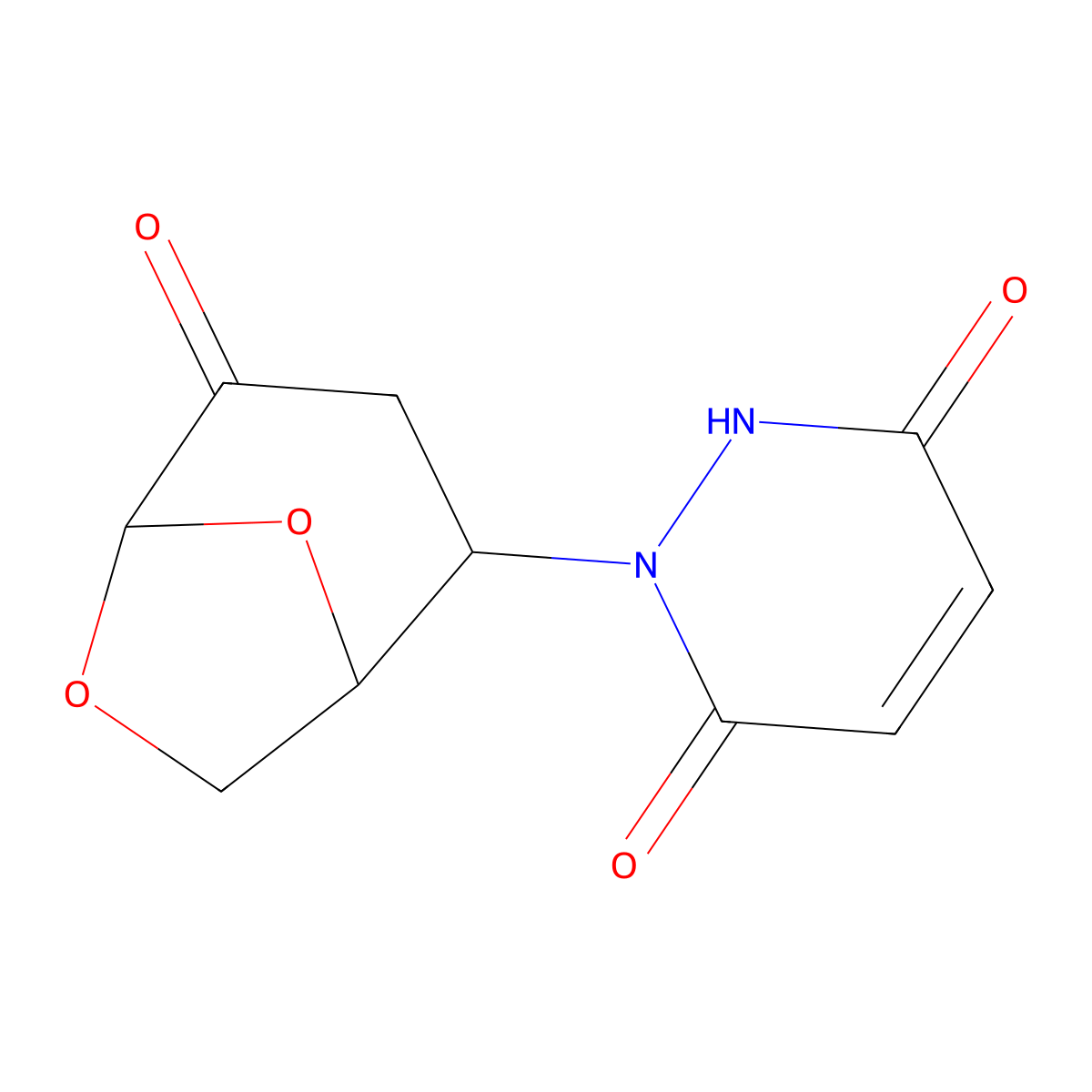 2-[(2S,5R)-4-Oxo-6,8-dioxabicyclo[3.2.1]octan-2-yl]-1H-pyridazine-3,6-dione molecular structure, CAS 1217981-95-7