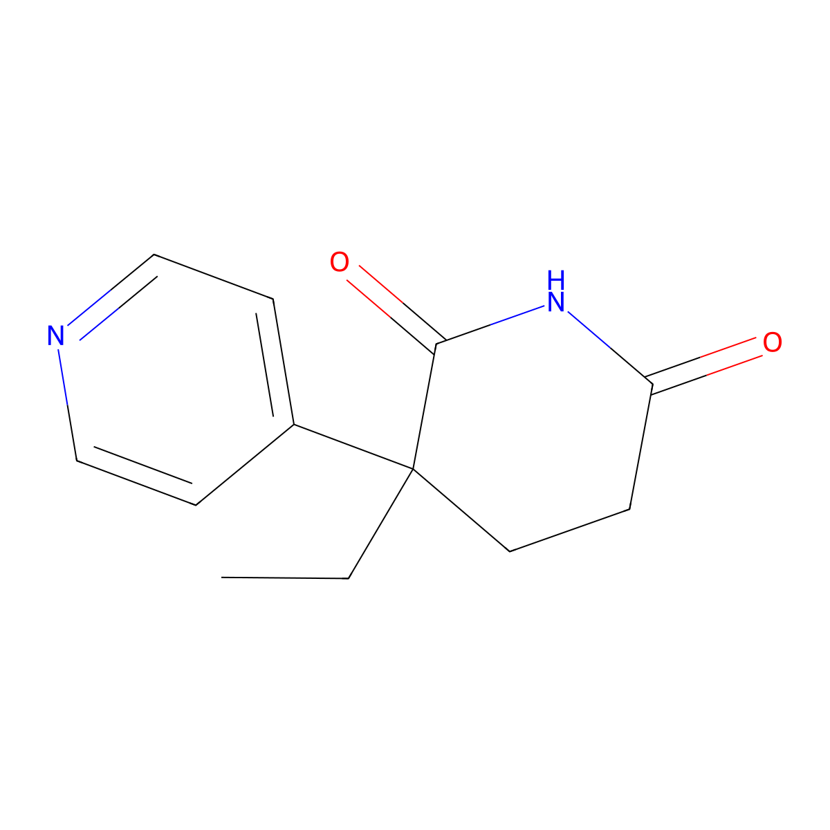 Rogletimide molecular structure, CAS 121840-95-7