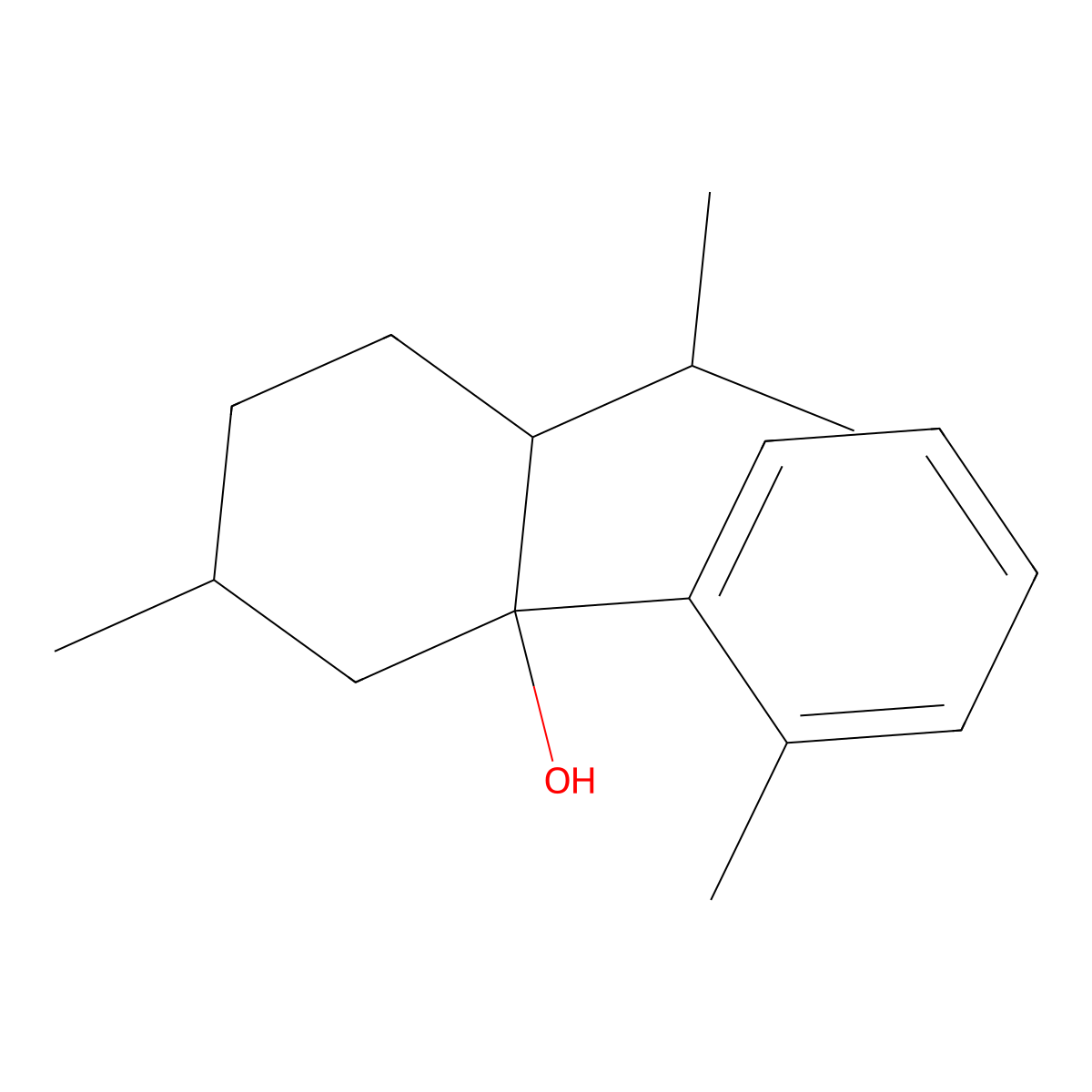 5-Methyl-1-(2-methylphenyl)-2-(propan-2-YL)cyclohexan-1-OL molecular structure, CAS 1218537-35-9
