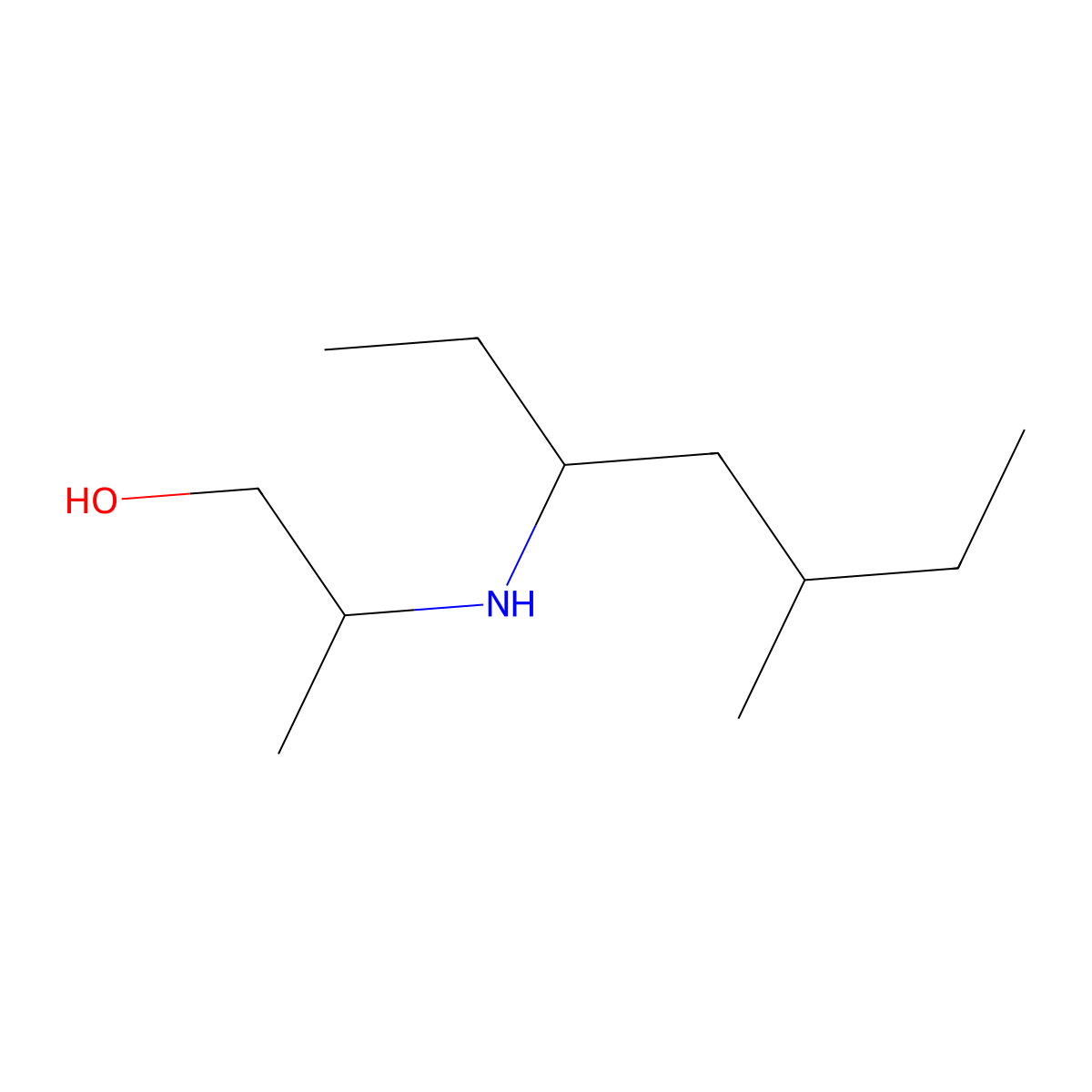 2-[(5-Methylheptan-3-yl)amino]propan-1-ol molecular structure, CAS 1218716-50-7
