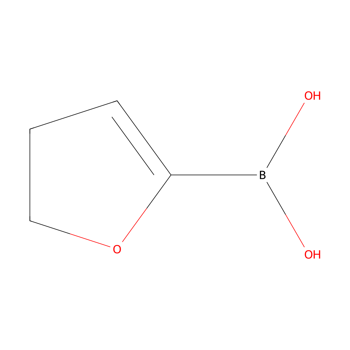 2,3-Dihydro-5-furylboronic acid molecular structure, CAS 1218790-93-2