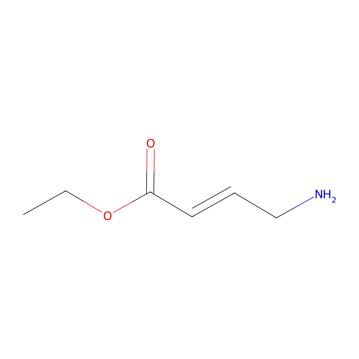 4-Amino-but-2-enoic acid ethyl ester molecular structure, CAS 1218810-52-6