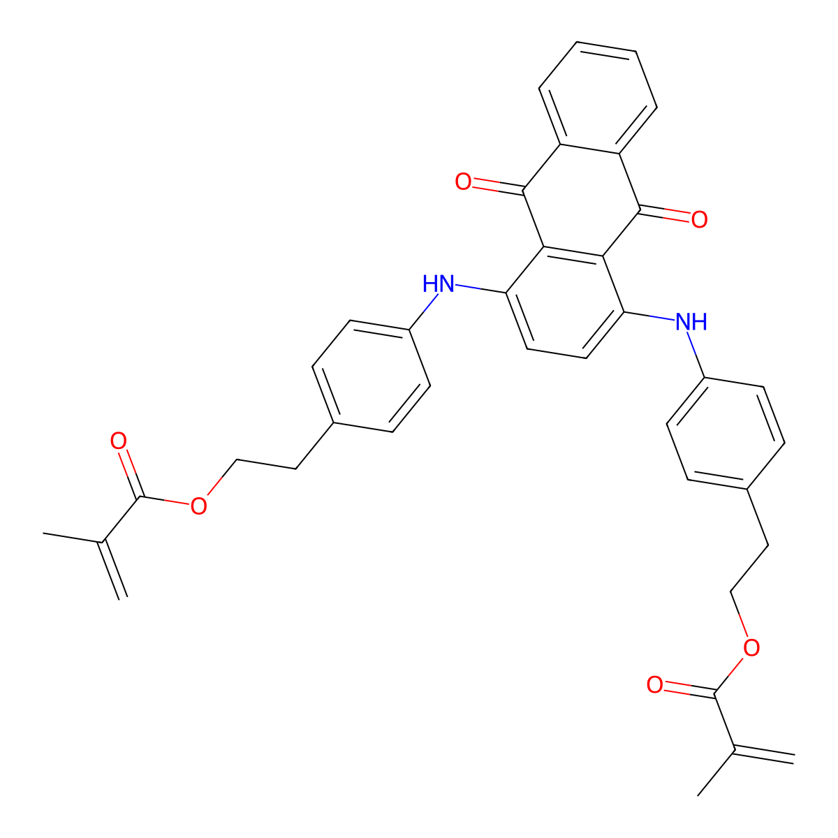 Reactive Blue 246 molecular structure, CAS 121888-69-5