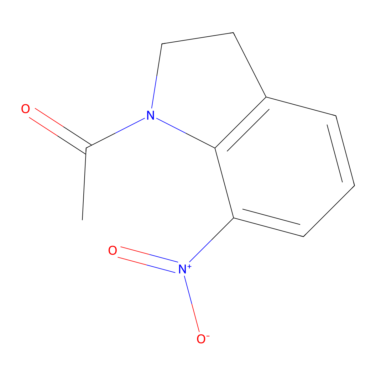 1-(7-Nitroindolin-1-yl)ethan-1-one molecular structure, CAS 121897-34-5