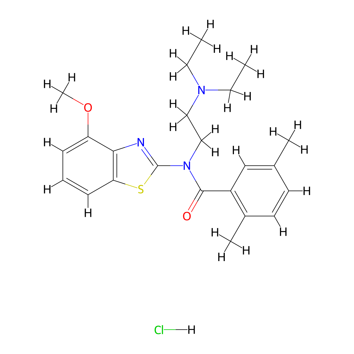 N-[2-(Diethylamino)ethyl]-N-(4-methoxy-1,3-benzothiazol-2-YL)-2,5-dimethylbenzamide hydrochloride molecular structure, CAS 1219143-68-6