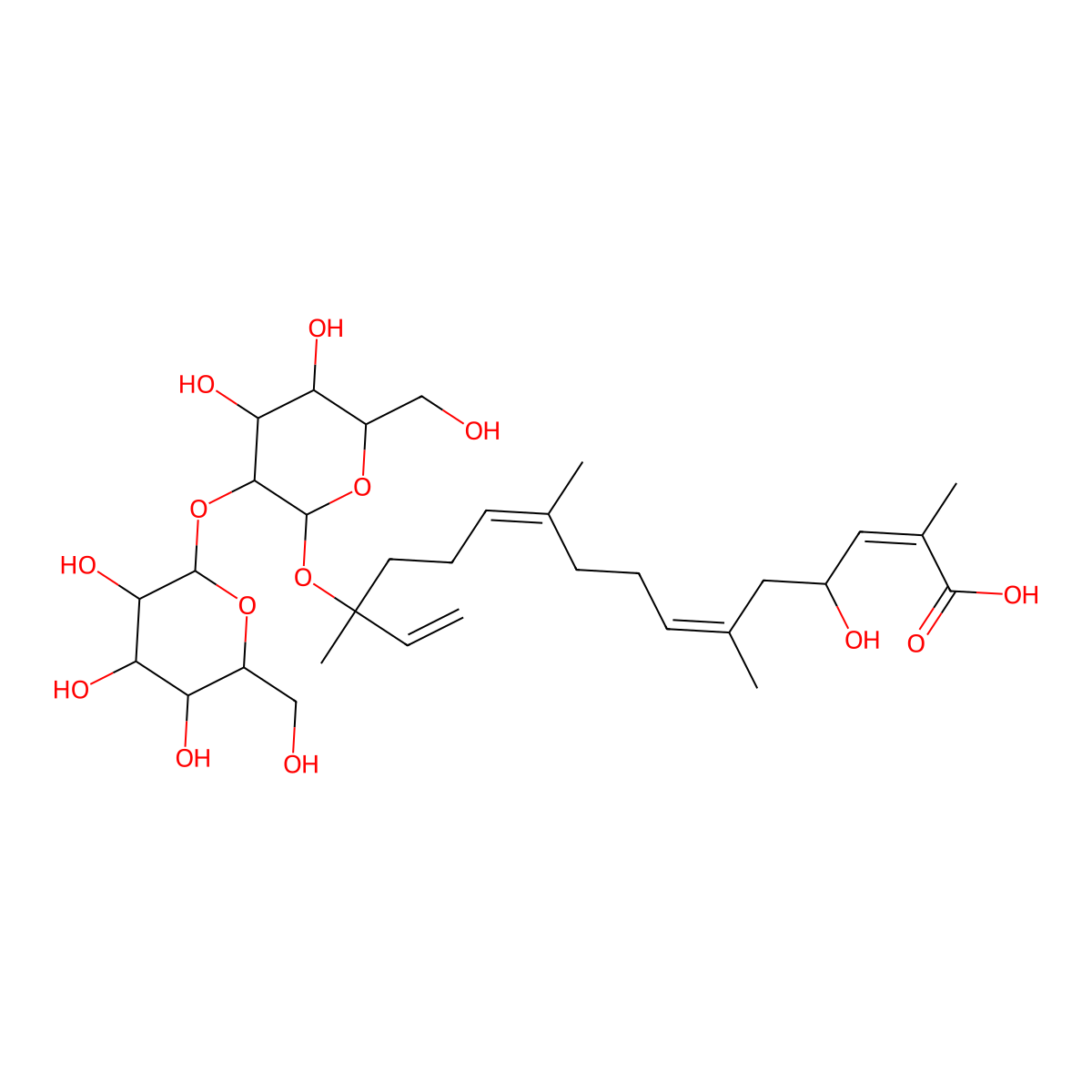 Capsianoside I molecular structure, CAS 121924-04-7