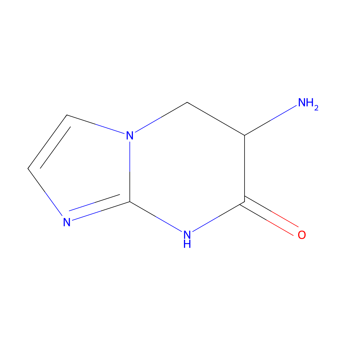 6-Amino-5,6-dihydroimidazo[1,2-a]pyrimidin-7(8H)-one molecular structure, CAS 1219406-60-6